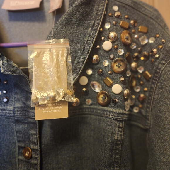 Chicos Denim Jacket - Picture 4 of 4